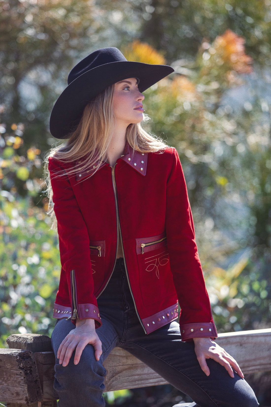 Ruby Red Rider Jacket