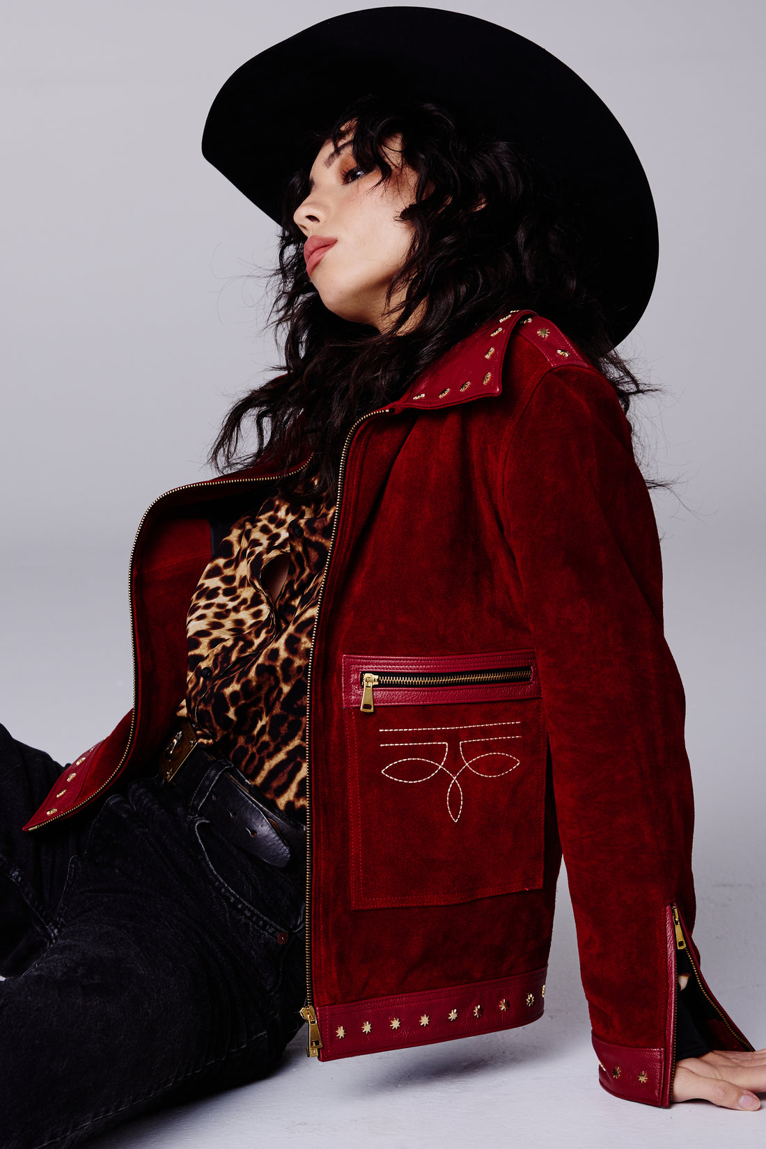 Ruby Red Rider Jacket