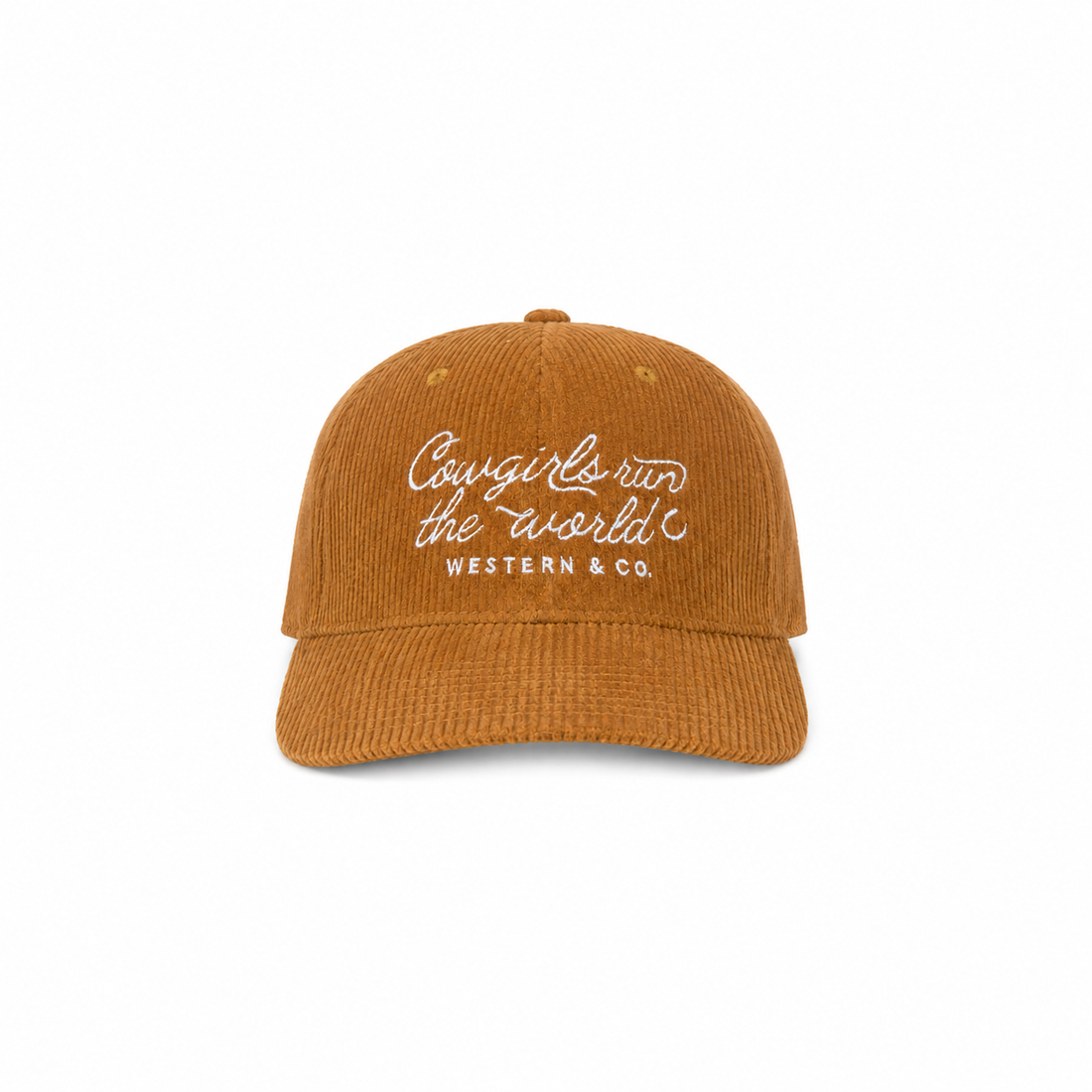 Cowgirls Run the World Corduroy Hat