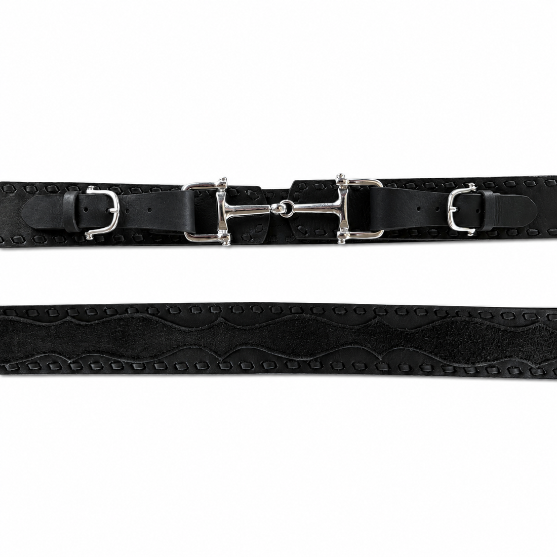 Snaffle Bit Belt- Black