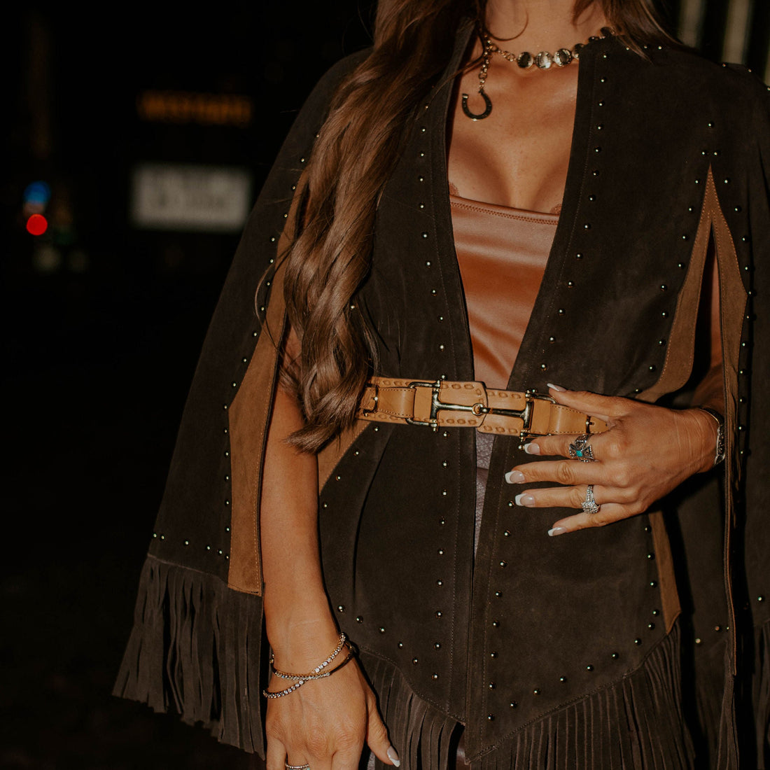 Snaffle Bit Belt- Saddle