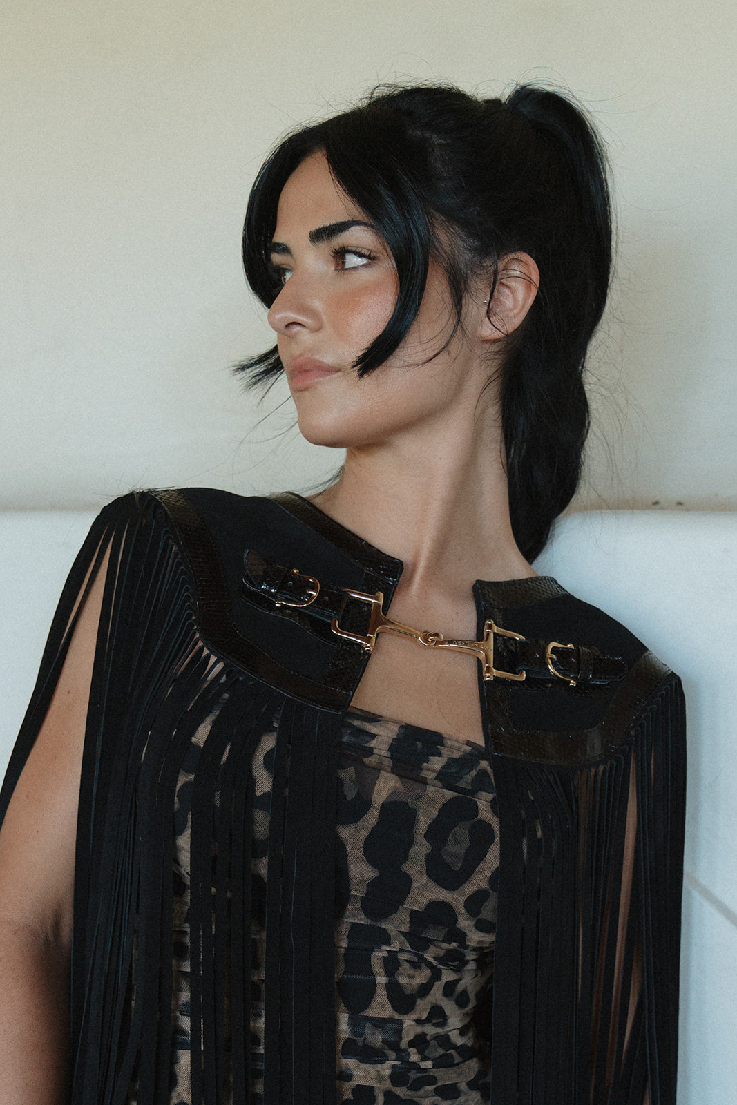 Derby Cape in Black