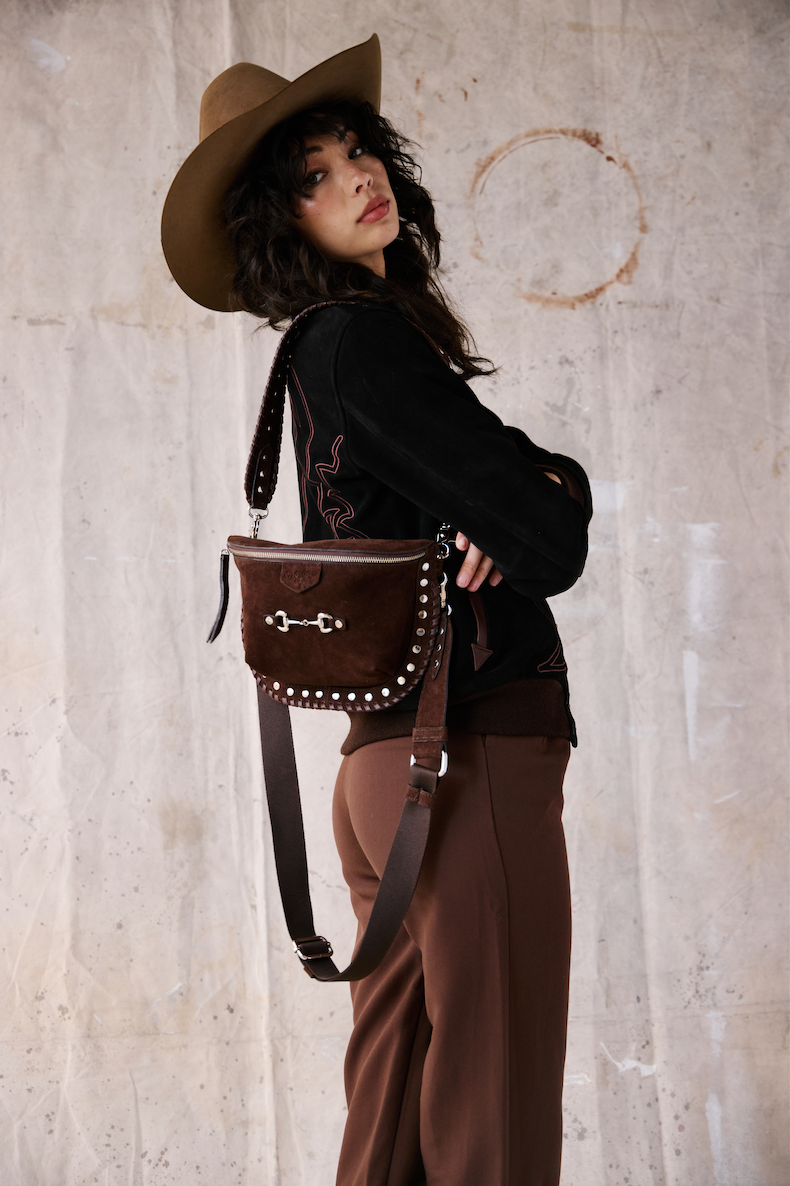 Bum bag suede shop