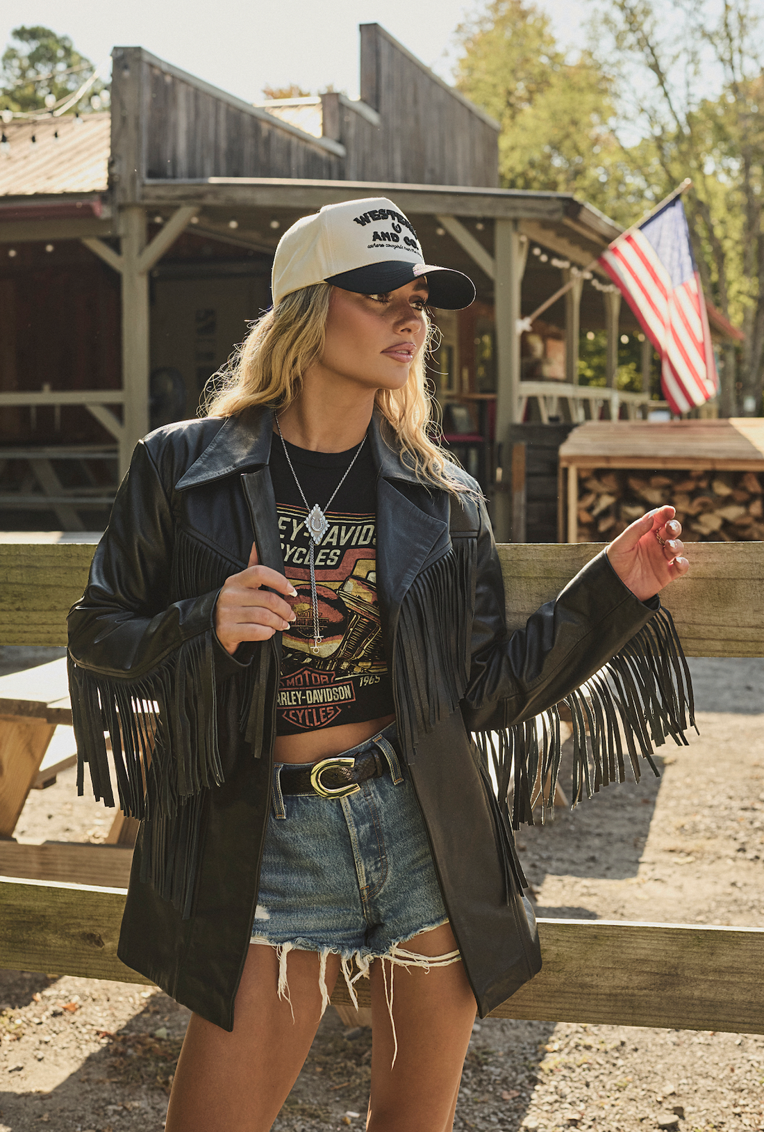 Fringe With Benefits Blazer - Western & Co.