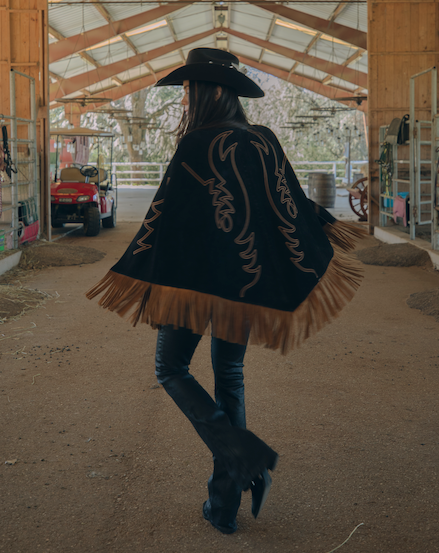 High Noon Embroidered Cape