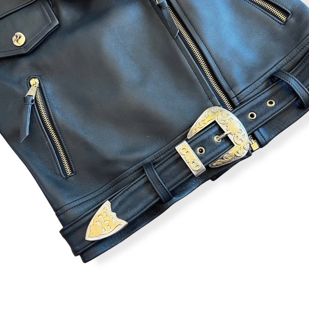 【Bad Blue】韓国人気 ★Biker Jacket Blue Motorcycle Jacket | Mens Blue Biker Jacket