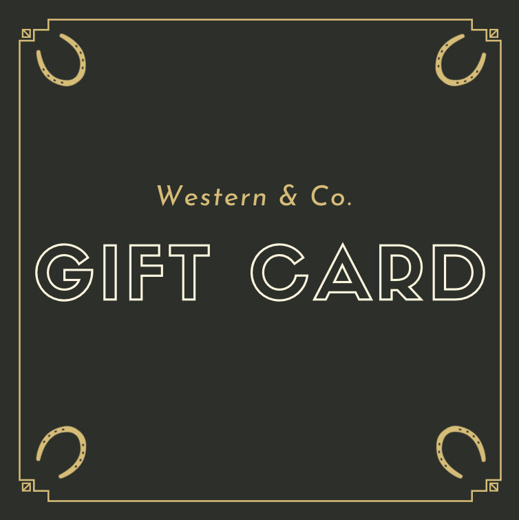 Western & Co. Gift card
